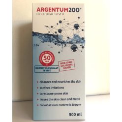 Argentum2000 ezüstkolloid 50ppm 500 ml