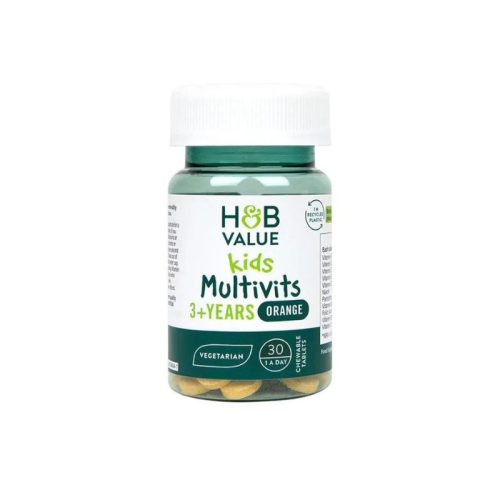 H&B value gyerek multivitamin rágótabletta 30 db