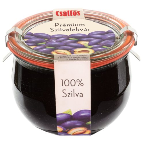 Csattos prémium szilvalekvár 600 g