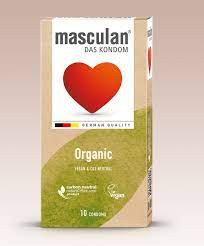 Óvszer masculan organic vegán 10 db