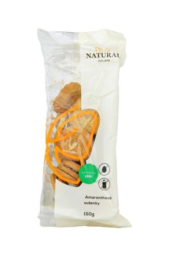 Natural vegán keksz amarántos 150 g