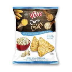 Viva puffasztott kukoricachips popcorn ízű 50 g