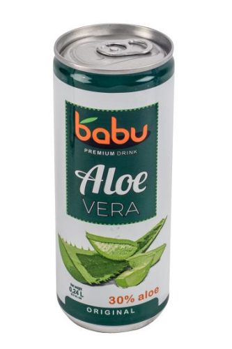 Babu aloe vera üdítőital natúr 240 ml