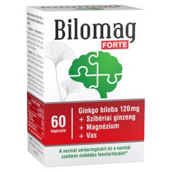   Bilomag forte 120mg gingko biloba kivonatot tartalmazó étrend-kiegészítő kapszula 60 db