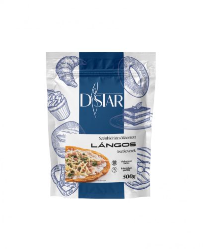 D-Star szénhidrátcsökkentett lángos lisztkeverék 500 g