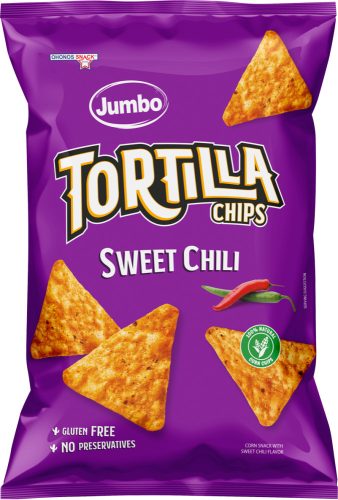 Jumbo tortilla chips sweet chili ízesítésű 100 g