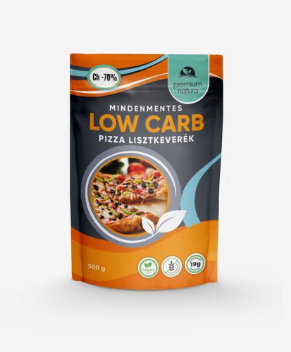 Premium Natura mindenmentes low-carb pizza lisztkeverék 500 g