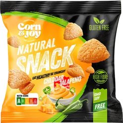 Corn Joy snack cheddar sajt-jalapeno gluténmentes 40 g