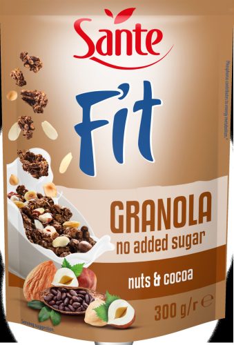 Sante granola fit diófélékkel kakaóval 300 g