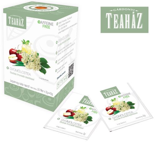 Teaház gyümölcstea bodzás limonádé ízesítéssel 20x2g 40 g