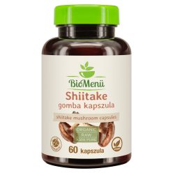 BioMenü bio shiitake gomba kapszula 60 db