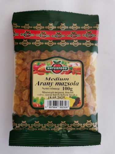 Naturfood mazsola arany 100 g