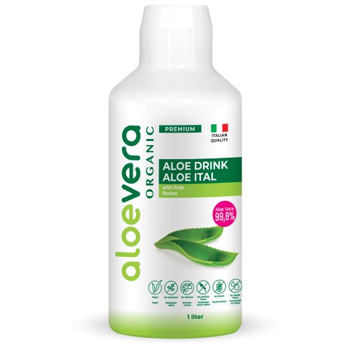 Aloe Vera Organic aloe vera organic prémium ital rostos 1000 ml