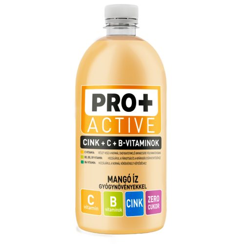 Powerfruit pro+ active q10 c+b vitaminos mangó ízű üdítőital 750 ml