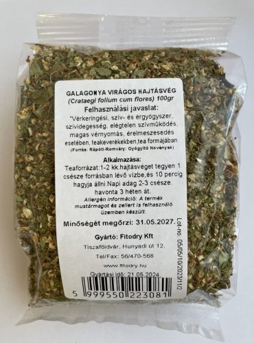 Fitodry galagonya virágos hajtásvég 100 g