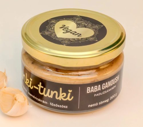 Tunki-Tunki baba ganoush közel-keleti padlizsánkrém 200 g