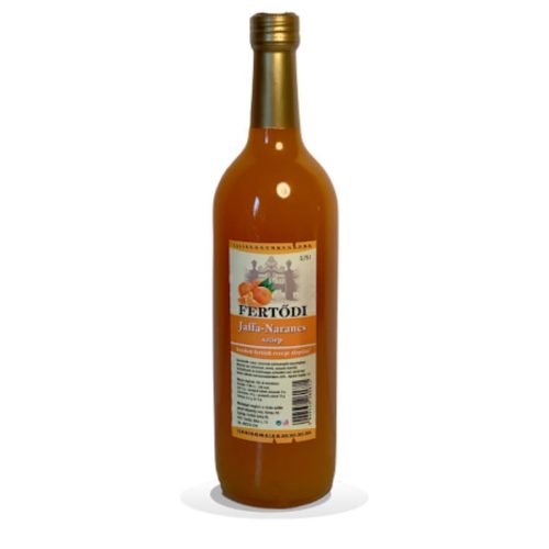 Fertődi jaffa-narancs szörp 700 ml