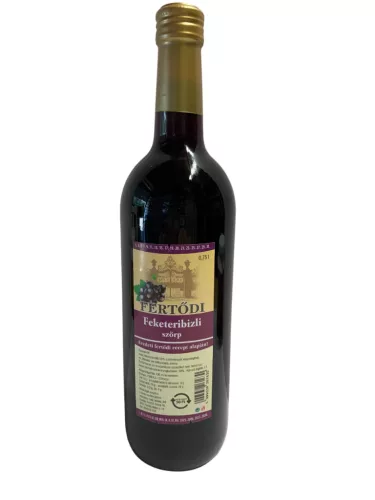 Fertődi feketeribizli gyümölcsszörp 750 ml