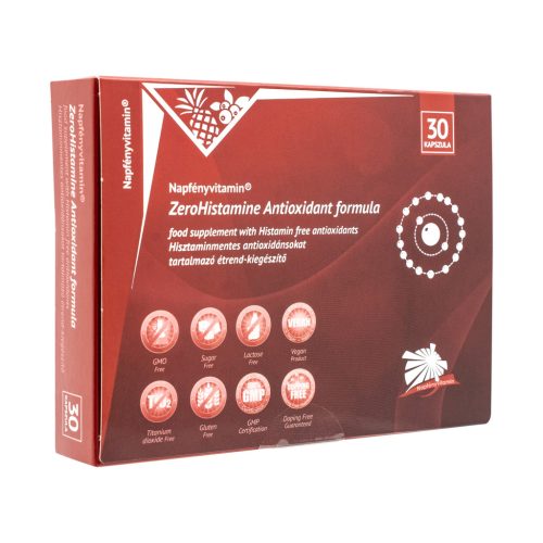 Napfényvitamin zerohistamine antioxidant formula kapszula 30 db