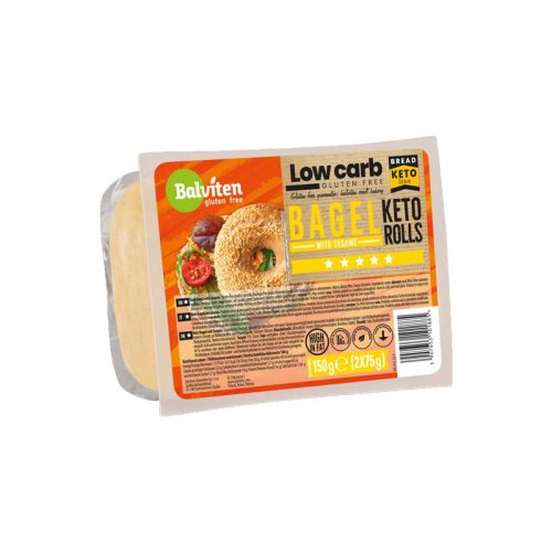 Balviten gluténmentes keto low carb bagel 2x75g 150 g