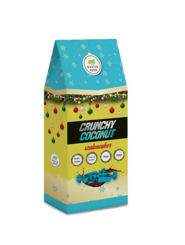 Health Market crunchy coconut szaloncukor törökmogyoróval dúsítva, kókusztejes fehércsokoládéval mártva 250 g