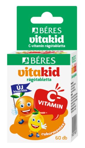 Béres vitakid c-vitamin 50mg rágótabletta 60 db