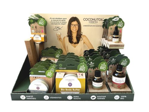 Coconutoil cosmetics display 1 db