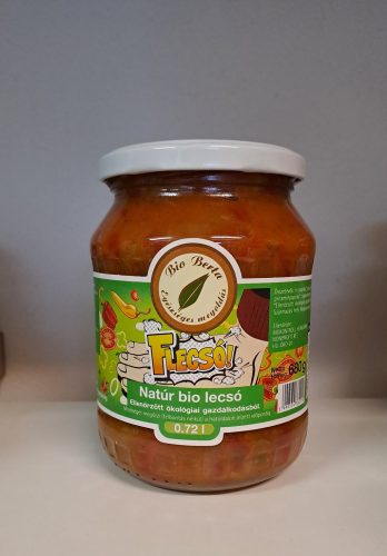 Bio berta bio natúr lecsó 680 g