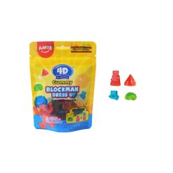   Amos Sweets 4d gumicukor öltöztethető vegyes gyümölcs ízben 85 g