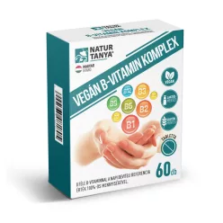 Natur Tanya vegán b-vitamin komplex tabletta 60 db