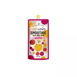 Owolovo gyümölcspüré alma-banán-málna smoothie 200 g