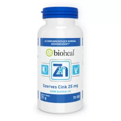 Bioheal szerves cink 25mg tabletta 70 db