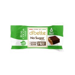   Dibette nas laktóz-, pálma-, gluténmentes rumízű kakaós krémmel töltött ostyakocka, hcn, édesítőszerekkel 10 g