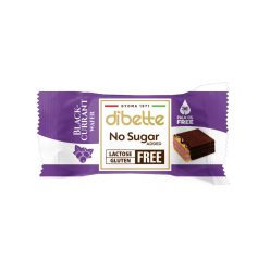   Dibette nas laktóz-, pálma-, gluténmentes feketeribizlis krémmel töltött ostyakocka, hcn, édesítőszerekkel 10 g