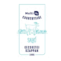 Multi 4u countryside kecsketej szappan savó 100 g
