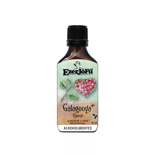 Ezerjófű galagonya+ kivonat 50 ml