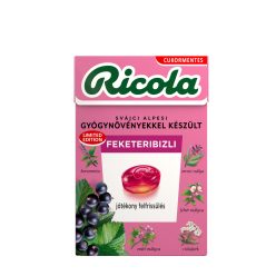Ricola cukorka feketeribizli 40 g