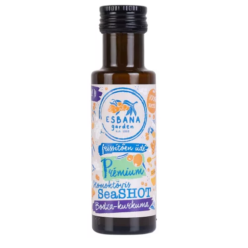Esbana homoktövis sea shot bodza-kurkuma 100 ml