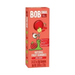 Bob Snail gyümölcszselé alma-meggy 27 g
