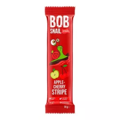 Bob Snail gyümölcstekercs alma-meggy 14 g