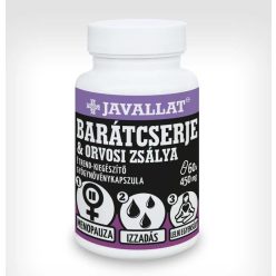 Javallat barátcserje és orvosi zsálya kapszula 60 db