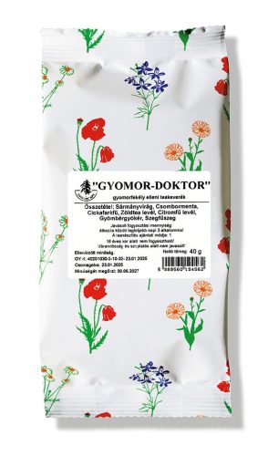 Gyógyfű gyomor-doktor (gyomorfekély elleni teakeverék) 40 g