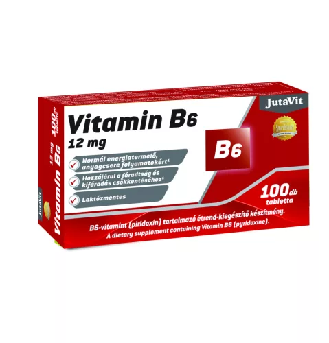 Jutavit vitamin b6 12 mg (piridoxin) 100 db