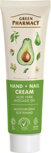 Green Pharmacy kézkrém aloe vera és avokádó olaj kivonattal 100 ml