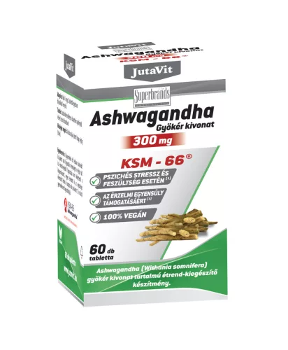 Jutavit ashwagandha gyökér kivonat tabletta 300mg 60 db
