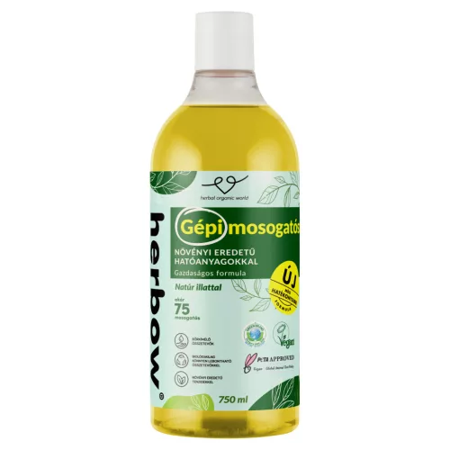 Herbow folyékony gépi mosógatószer natúr illattal 750 ml