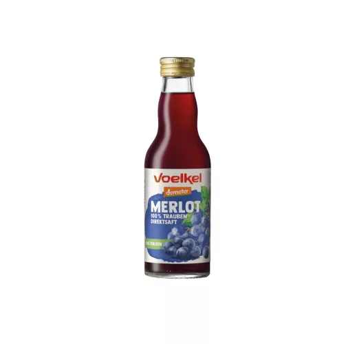 Voelkel demeter merlot szőlőlé direkt préselt 200 ml