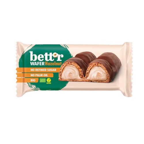 Bettr bio mogyorókrémes ostyaszelet 33 g