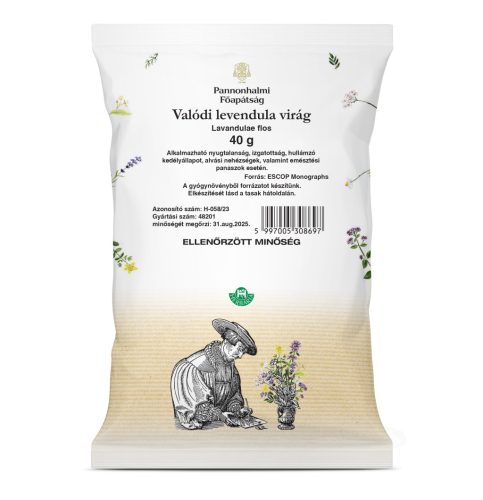 Pannonhalmi levendulavirág tea 40 g