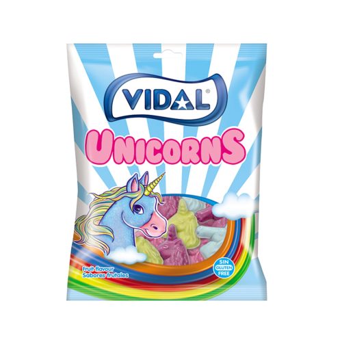 Vidal gumicukor unikornis 90 g